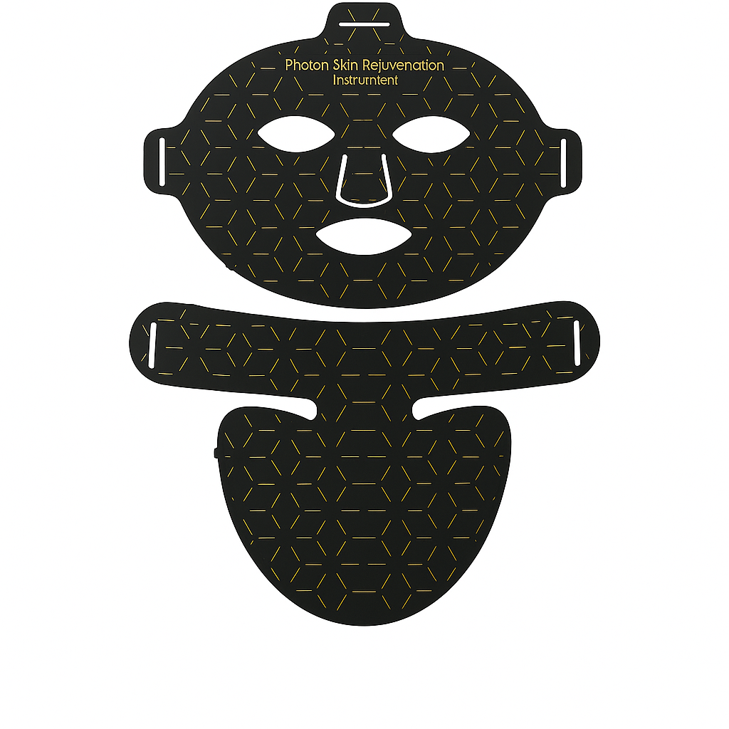 Masque de luminothérapie LED - Visage et cou